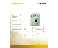 Fujifilm Instax Mini 12 zielony - 1130652 - zdjęcie 10